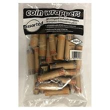  80 Assorted Preformed Coin Wrappers Rolls, 32 Quarters,16 Pennies, 16 Nickels, 16 Dimes, Durable Change Rolls Wrappers Paper Coins Tubes, Coin Rollers Money Rolls for Coins (80 PCS) 301. 400+ bought in past month. $799. FREE delivery Fri, Mar 8 on $35 of items shipped by Amazon. Or fastest delivery Thu, Mar 7. 